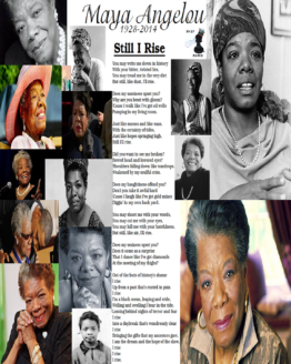 Maya Angelou Collage